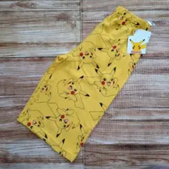 新品 未使用 ポケモン ピカチュウ パジャマ ステテコ 男の子 黄色 130