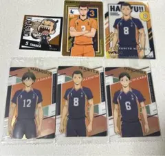 ハイキュー ウエハース メタリックカードコレクション 烏野 東峰旭 山口忠