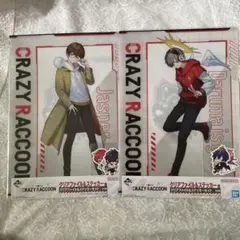 CRAZY RACCOON クリアファイル　 だるまいずごっど　ジャスパー