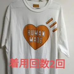 HUMAN MADE ハートロゴ Tシャツ ホワイト Mサイズ 札幌店限定 - メルカリ