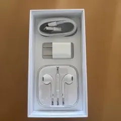 iPhone 純正/正規品 イヤホン EarPods アダプタ 充電器 ケーブル