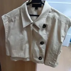 ZARA ベージュ ショート丈ジャケット　L