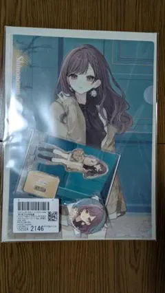 プロセカ 東雲絵名 ニーゴ ZOZOTOWN3 セット アクスタ 缶バ ファイル