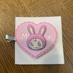 ウサギ耳デザイン ヘアクリップ