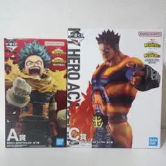 ヒロアカ 一番くじ フィギュア MASTERLISE エンデヴァー デクセット