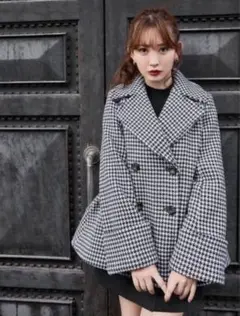 2026年最新】herlipto コート チェックの人気アイテム - メルカリ