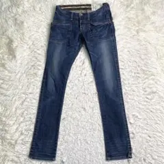 良品✨ANTGAUGE デニム M ストレッチ 変形ウエスト レディース