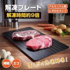 急速解凍プレート まな板 高速解凍トレイ 解凍 キッチントレイ 急速 解凍ツールのサムネイル