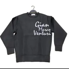 Gian Marco Venturi ブラック　スウェット　トレーナー　黒　M