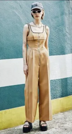 【美品】MAISON SPECIAL トリプルクロスオールインワン　Size38のサムネイル