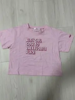 Heather ピンク クロップドTシャツ ミニT - メルカリ