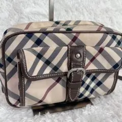 亘様専用 バーバリー ショルダーバッグ ポシェット ベージュノバチェック