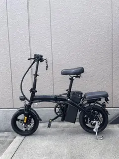 V8 電動アシスト自転車 ブラック V8pro OUXI 20インチ モペット 48V 20.4Ah 第2種原動機付自転車