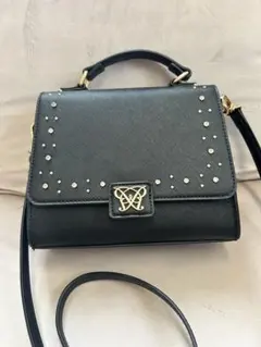 olive des olive エメリスタッズ付きケリーバッグ