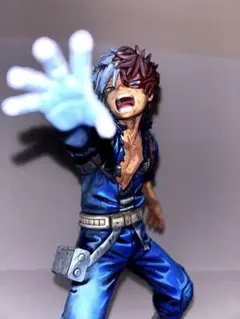 ケ*ピ様 僕のヒーローアカデミア 轟焦凍 フィギュア　リペイント　二次元彩色