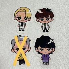 SnowManすのチルラウール阿部亮平深澤辰哉ステッカーシールスノラボ３点セット