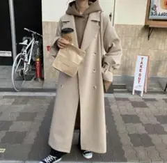 【新品未使用品！】BLATE 2wayトレンチコート(ベージュ)