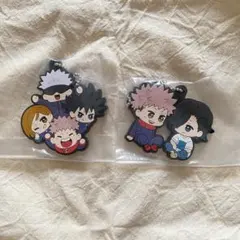 呪術廻戦　ラバーキーホルダー 2個セット