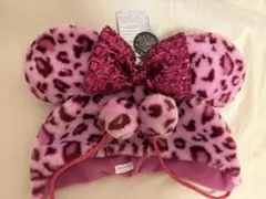 ファンキャップ ヒョウ柄 ピンク ディズニー レオパード
