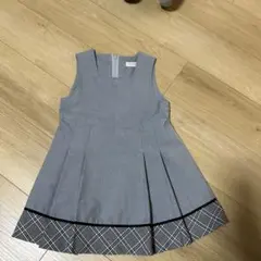 子供用ワンピース サイズ110 グレー