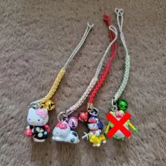 ハローキティ ストラップ 3点セット
