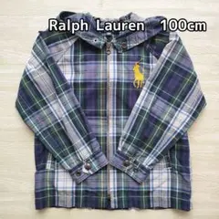 美品★ポロラルフローレン★Ralph Lauren チェックジャケット100cm