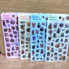 お正月セール！！イタリアンブレインロットぷくぷくシール４枚セット　ボンドロシール