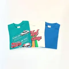 男の子 子供服 110cm 長袖 Tシャツ 新品 まとめ売り 車 TWN122