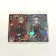 フレン・E・ルスタリオ リゼ・ヘルエスタ にじさんじウエハース2 プラカード