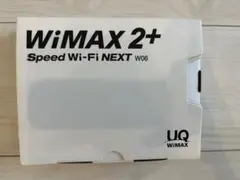 UQ WiMAX 2+ Speed Wi-Fi NEXT W06