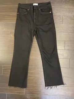 zara黒　デニムボトムス　37〜38サイズ 新品