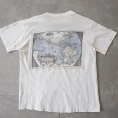 HUMAN MADE Tシャツ ホワイト 地図プリント Sサイズ - メルカリ