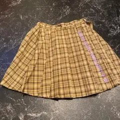 レピピアルマリオ　サイズ　S チェック柄 プリーツスカート