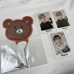 WayV オンラインくじ クン ステッカー うちわ