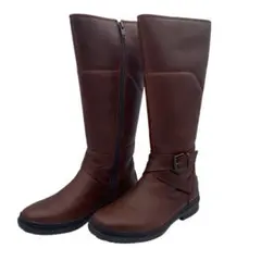 【極美品】 UGG アグ エンジニアブーツ ロングブーツ ブラウン ベルト ボア