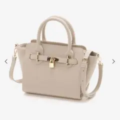 限界値下げ　美品　上品ベルトハンドバッグ