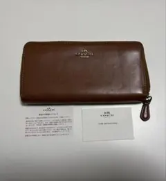 ⭐︎明日まで⭐︎COACH ブラウンレザー長財布