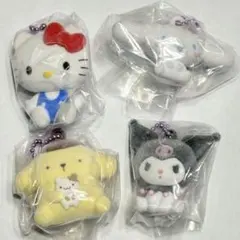 サンリオキャラクターズ ふわわフロッキーマスコット 4個セット