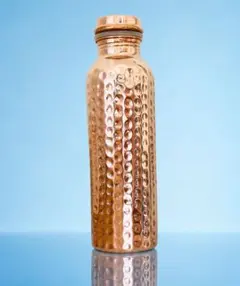 銅製ハンマード水筒 約25cm 900ml - メルカリ