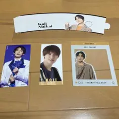 SnowMan向井康二2022カレンダー付録、デタカ厚紙