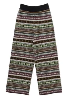 レディース フェアアイル ニットパンツ