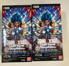 2箱【新品未開封テープ付き】ドラゴンボールカードフュージョンワールド