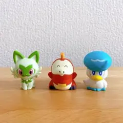 ポケモンキッズ 指人形 ニャオハ ホゲータ クワッス セット