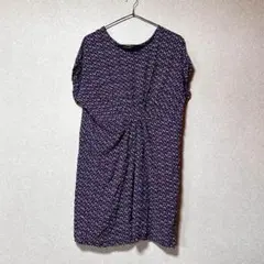 YECCA VECCA 花柄ワンピース フリーサイズ 上品 大人可愛い 春夏