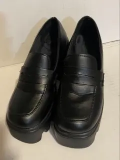 GRL レザー厚底ローファー　23.5cm