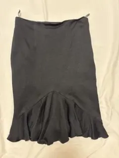 Christian Dior ブラックタイトスカート USA 8