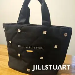♡JILL by JILLSTUART ♡ブラックトートバッグ　ストーン付き