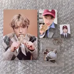 ATEEZ ホンジュン シーグリ ランダム PVCキーホルダー キーリング