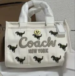 新品・未使用コーチCoach ピーナッツキャラクター トートバッグ2way