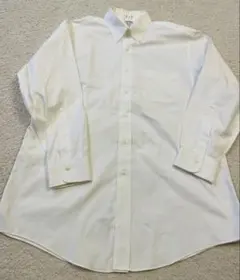№939 ブルックスブラザーズホワイトBDシャツ16 1/2-32